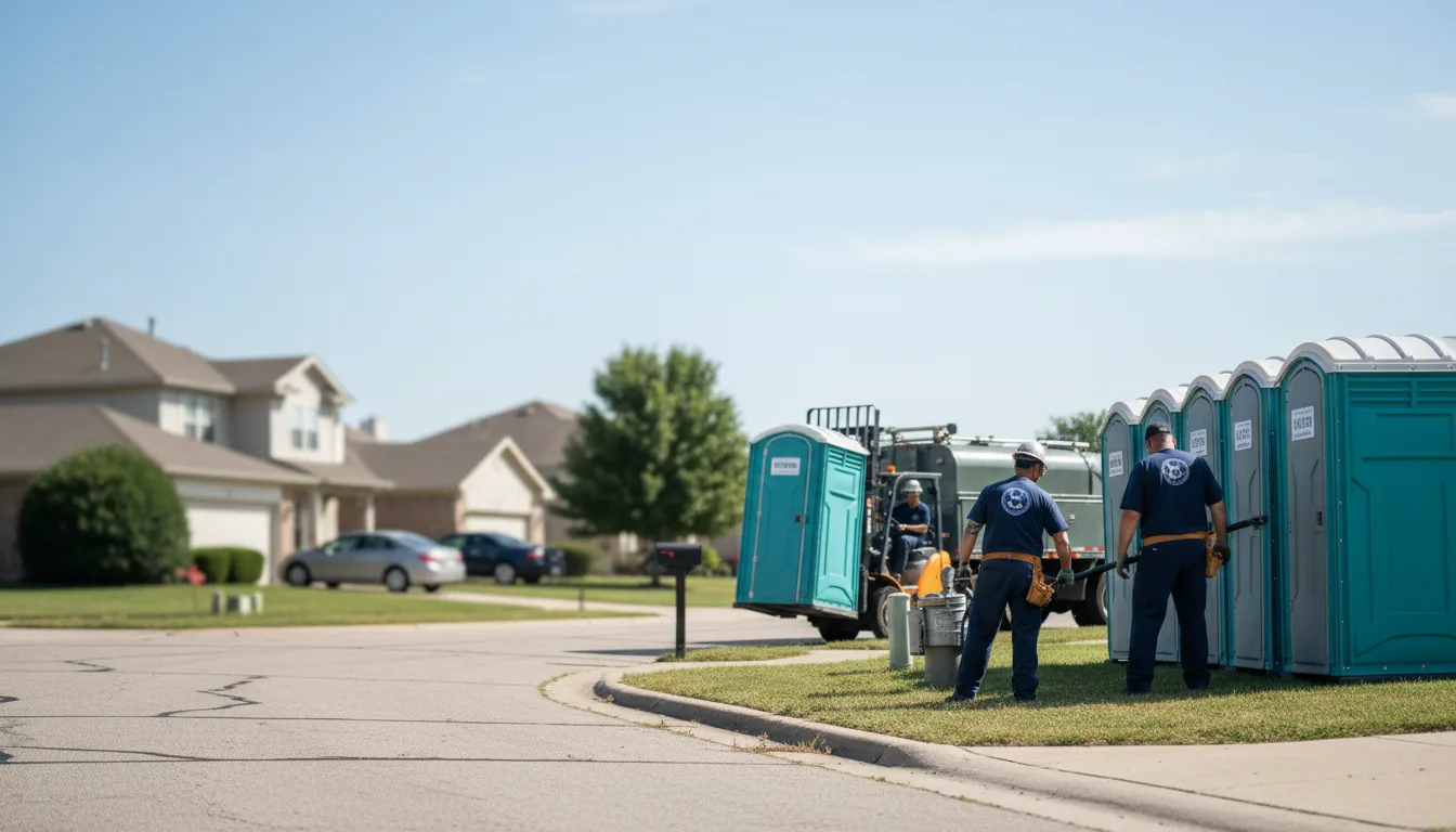 Porta Potty Rental in Sunbury, OH near me